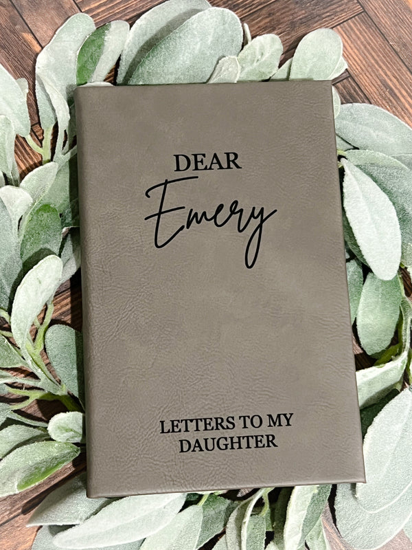 Personalized Leatherette Journal for Son/Daughter