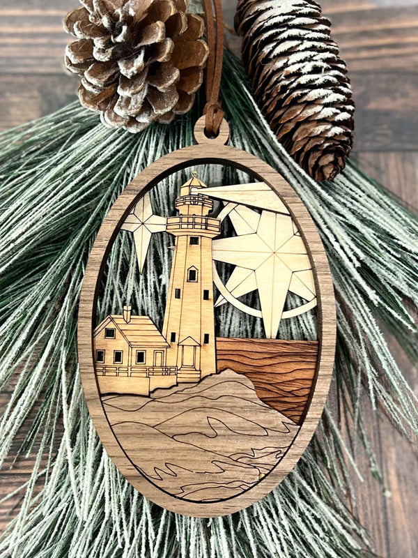 Heirloom Lighthouse Ornament