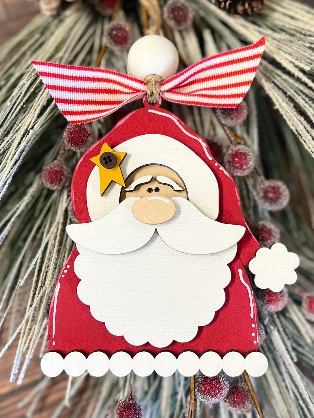 Santa Ornament