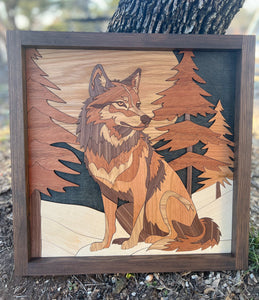 Showstopper Framed Art - Wolf