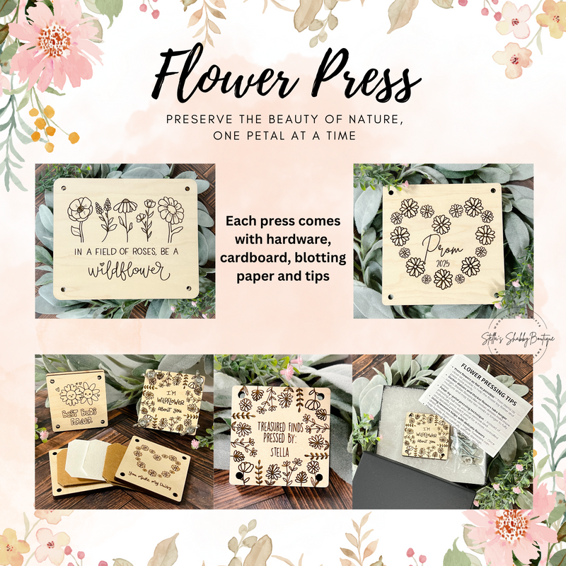 Flower Press Kits