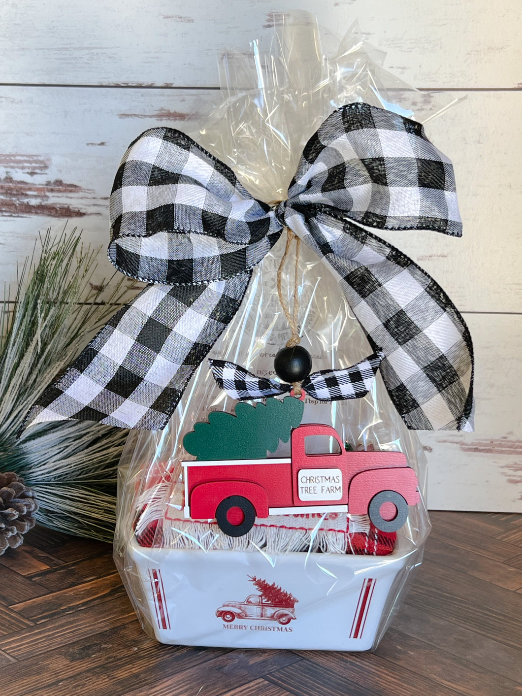 Red Truck Gift Set